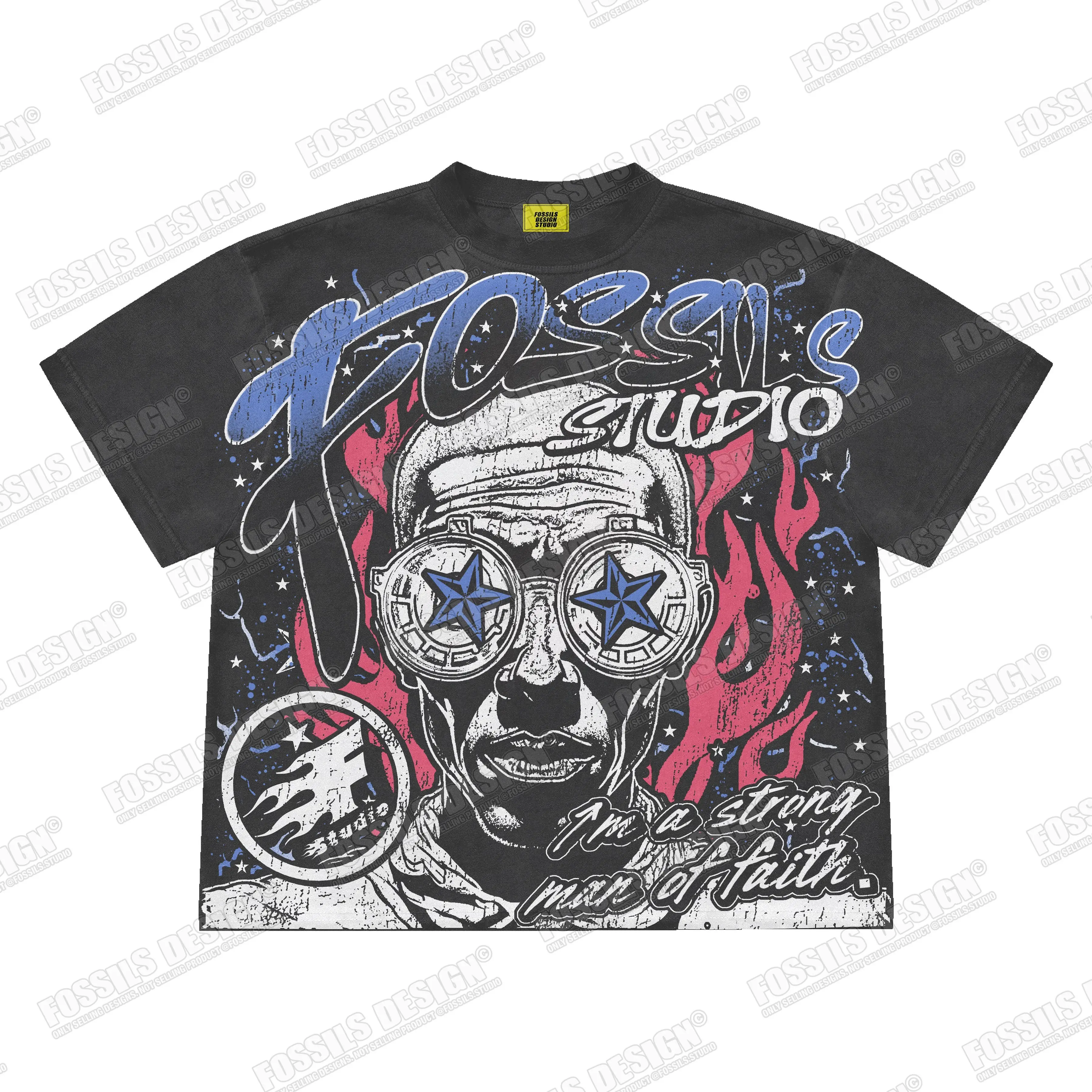 Рисунок 2 - Американские ретро-футболки с принтом глаза