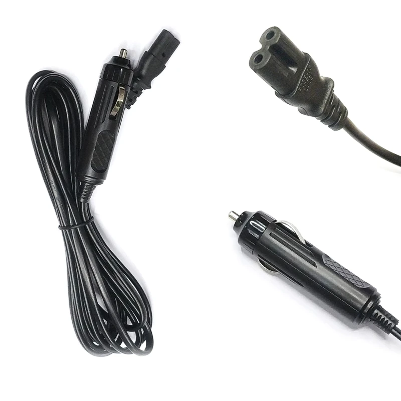 Cable De Alimentación Para Coche 12V/24V - 1.6 Metros, Para Fiambreras Eléctricas, Refrigeradores Portátiles