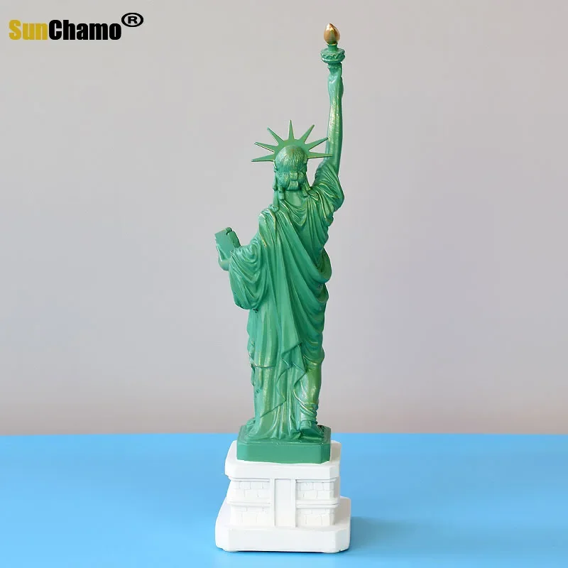 Tourist Souvenir of Creative Statue of Liberty Model Craftwork Display Figurine Living Room Desktop Decoration ornament crafts miniature figurines miniature ornament