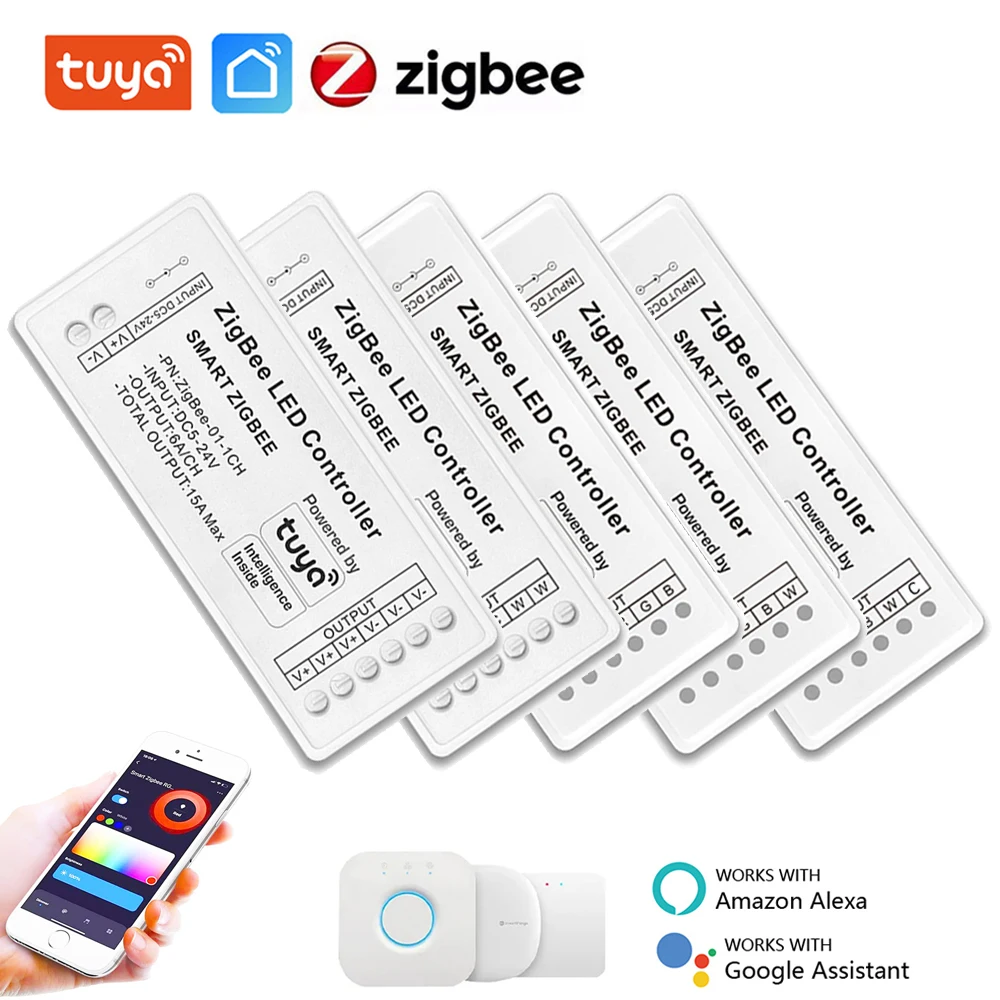 รูปสินค้า Zigbee 3.0 คอนโทรลเลอร์ไฟ LED Strip สวิตช์ปรับแสง