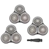3PCS For Xiaomi Mijia S500C S500 S300 Electric Shaver Head+Brush Replace Shaver Head MJTXD01SKS Cutter Head Replacement 1