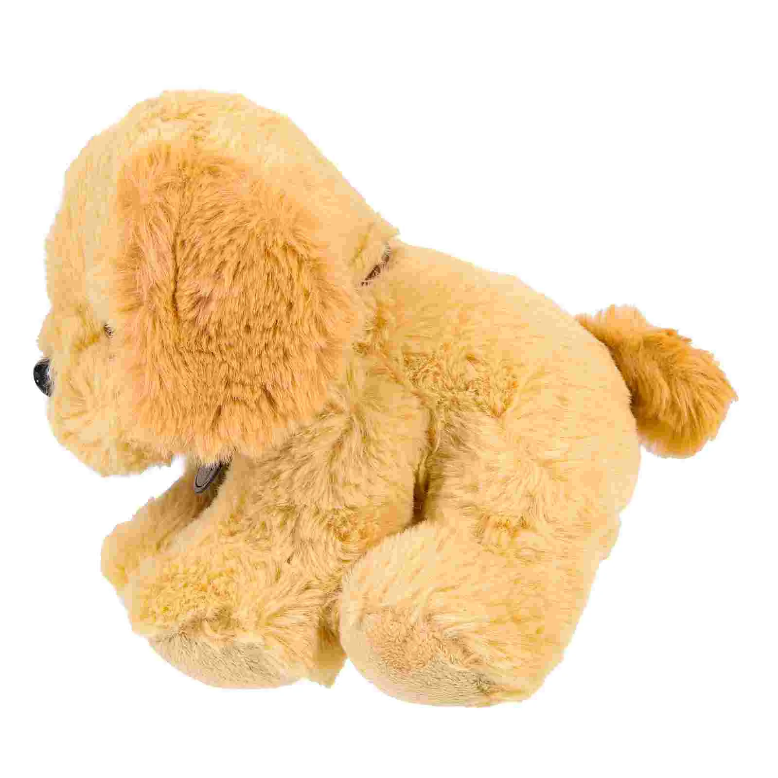 

Golden Retriever Puppy Stuffed Toy Adorable Dog Sofa Animals Cotton Home Decor Plush Holiday Kids Gift Child