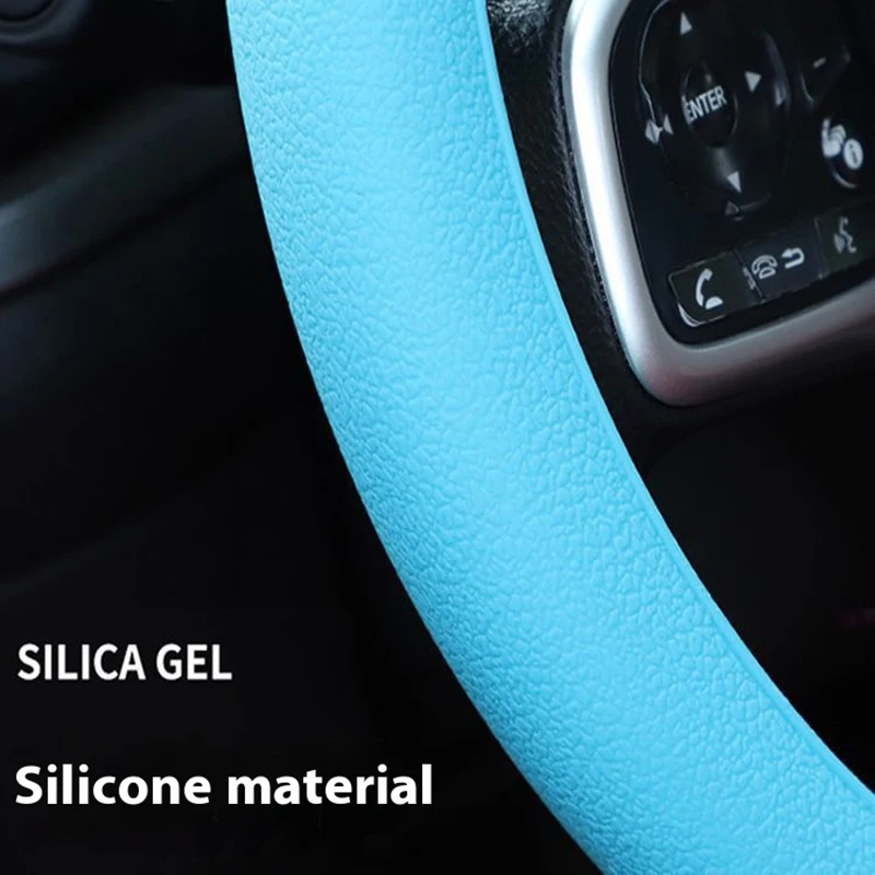 Car Steering Wheel Cover Silicone Protection