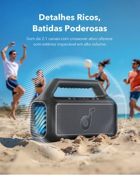 Caixa de Som Anker Soundcore Boom 2 80W
