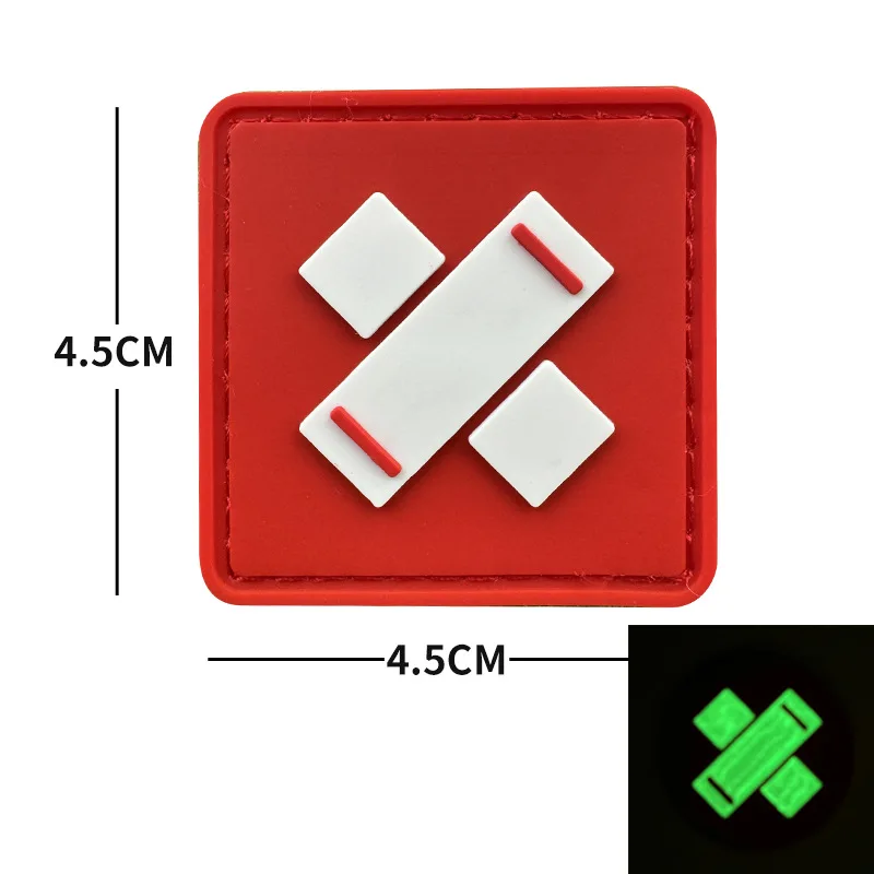 Tactical Rescue Star of Life Embroidered Patch - Paramedic First Aid Emblem
