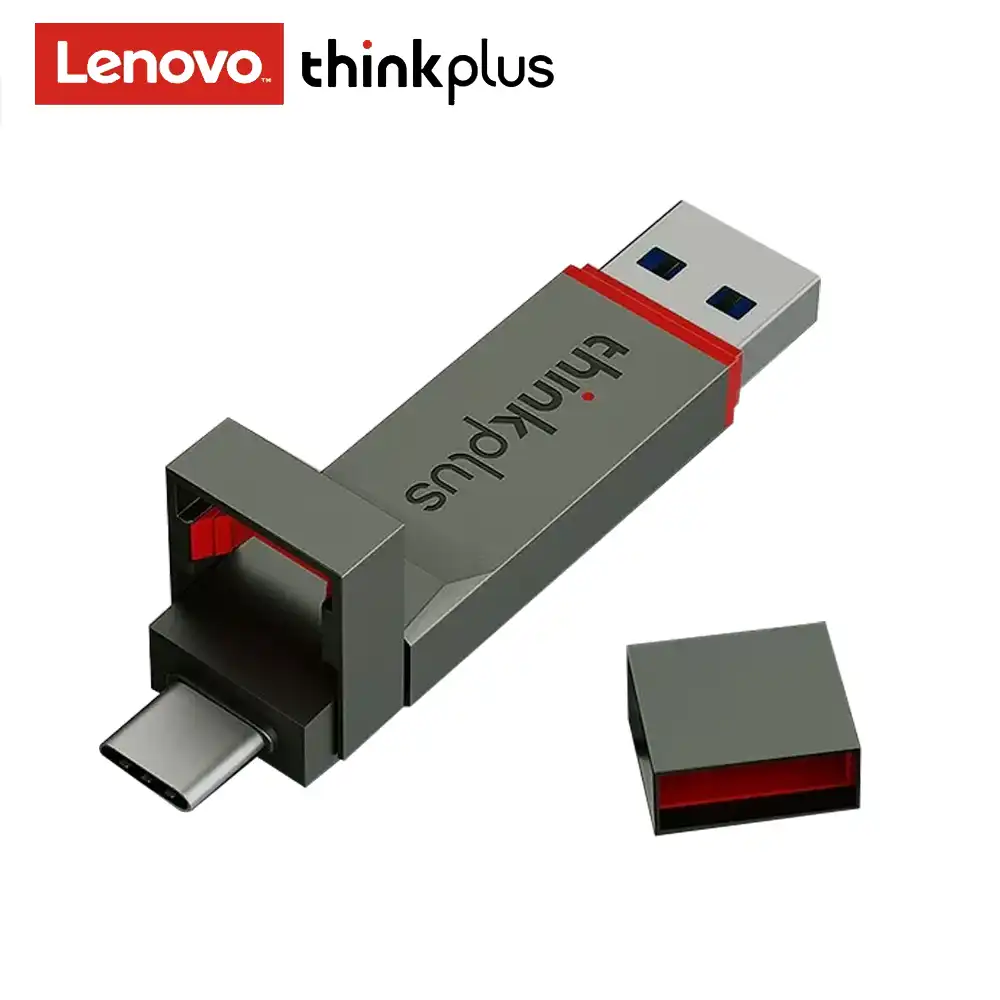 Chiavetta USB 2x 1TB O 2TB Type-C 3.0 – Argento, Resistente All'acqua, Per PC E Android
