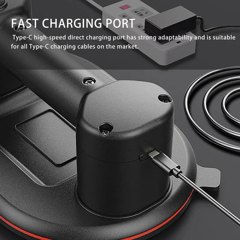 Industrial Electric Vacuum Suction Cup Lifter for Granite Tile Glass