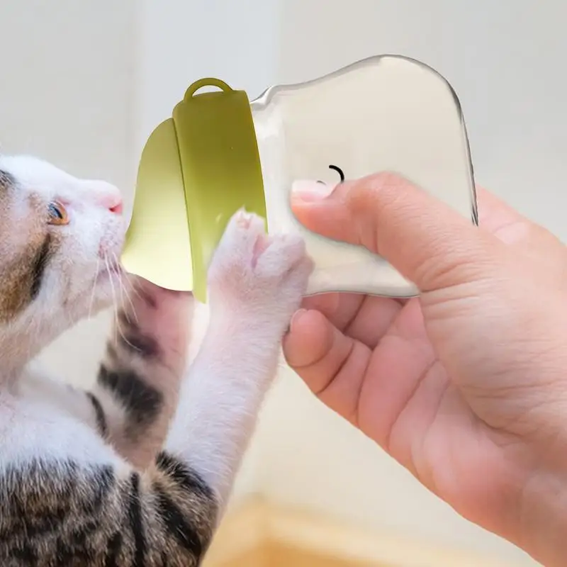 Kitten Bottles For Nursing Anti Choking Puppy Feeder Nursing Pet Bottle Adjustable Kitten Milk Feeder Cat Baby