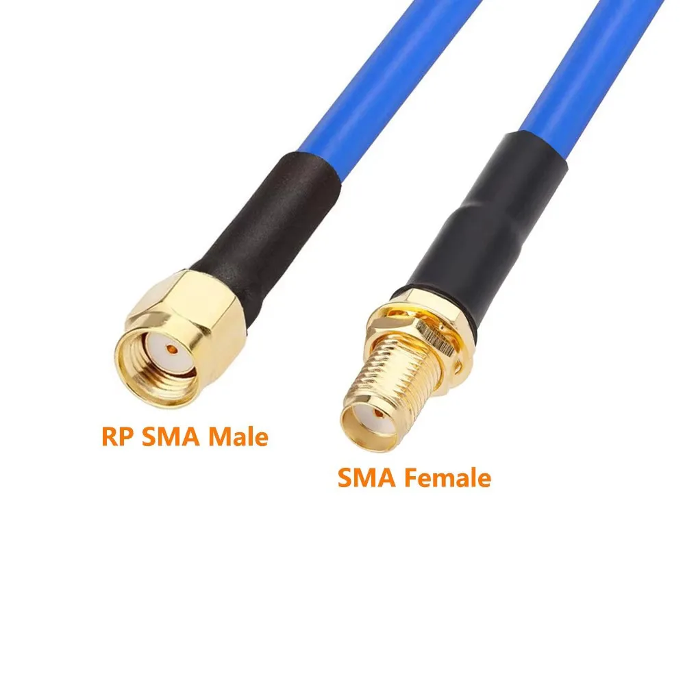 Enhanced High-Frequency Blue Coaxial Cable