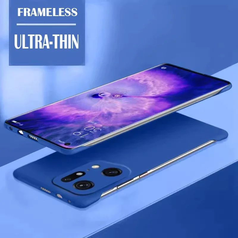 Luxury Solid Candy Color Frameless ShockProof Ultra-Thin Back Cover Case