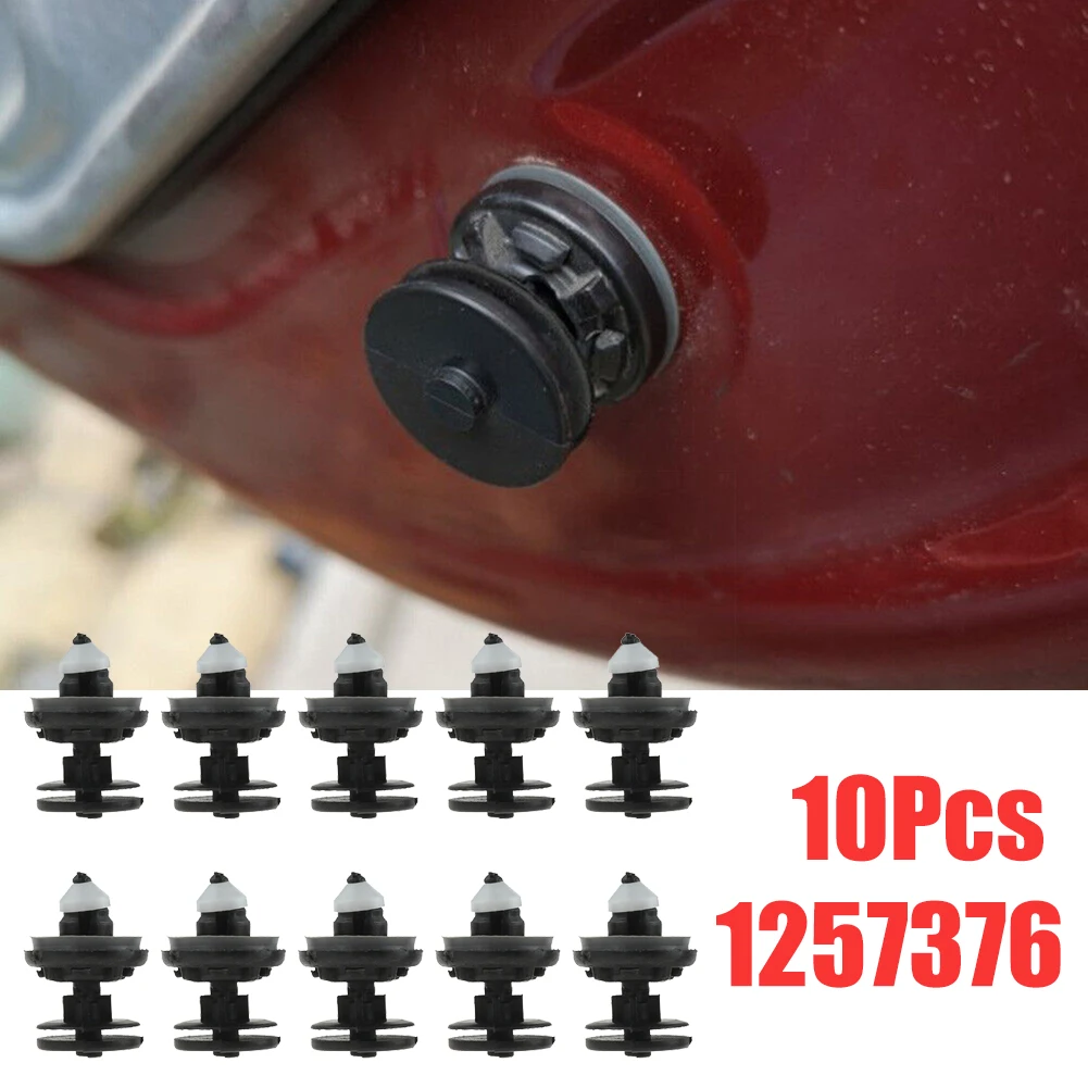 

10pcs Car Door Trim Panel Clips Fastener Fixing Rivets For Ford For Focus 1257376 Accesorios Para El Coche