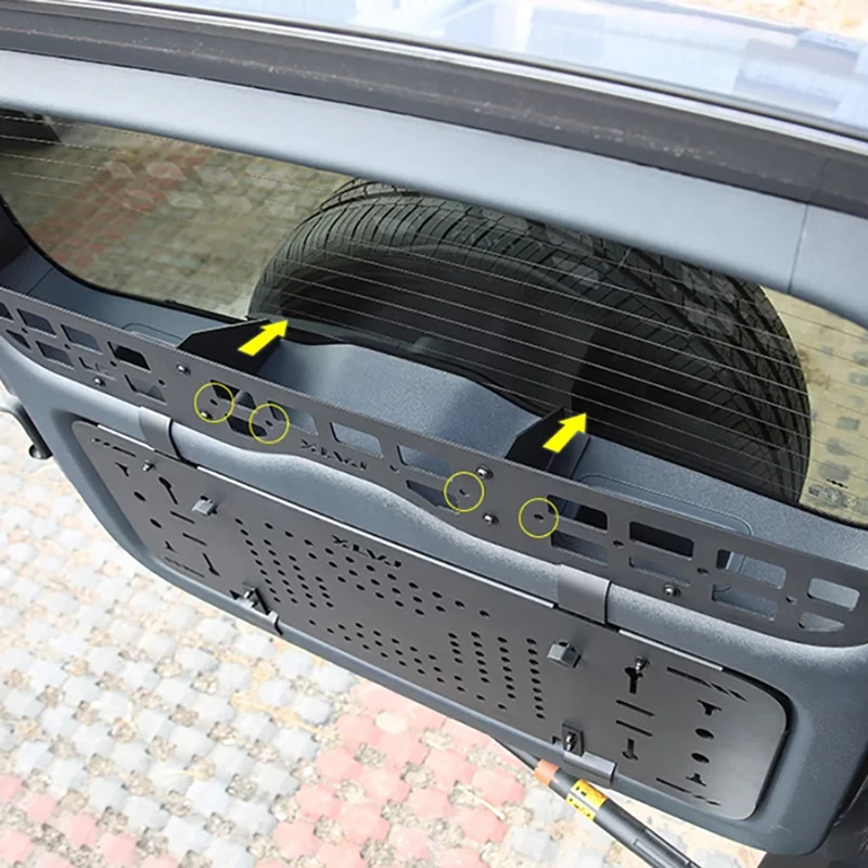 BYD 이퀘이션 레오파드 5 2025 2026 테일게이트 수납 랙 파티션 리어 윈도우 수납 확장 랙 개조 용품