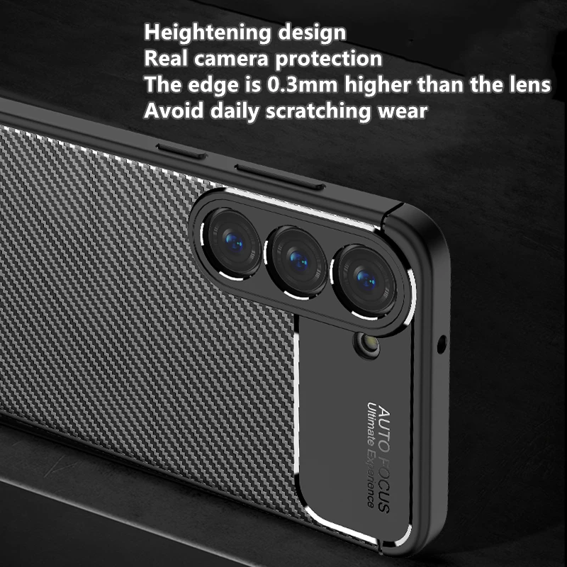 Ultra-Thin Armor Shockproof TPU Case - Stylish Protective Cover