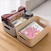 Storage box desktop cosmetics storage miscellaneous items sorting box storage basket plastic snacks household kitchen storage 5
