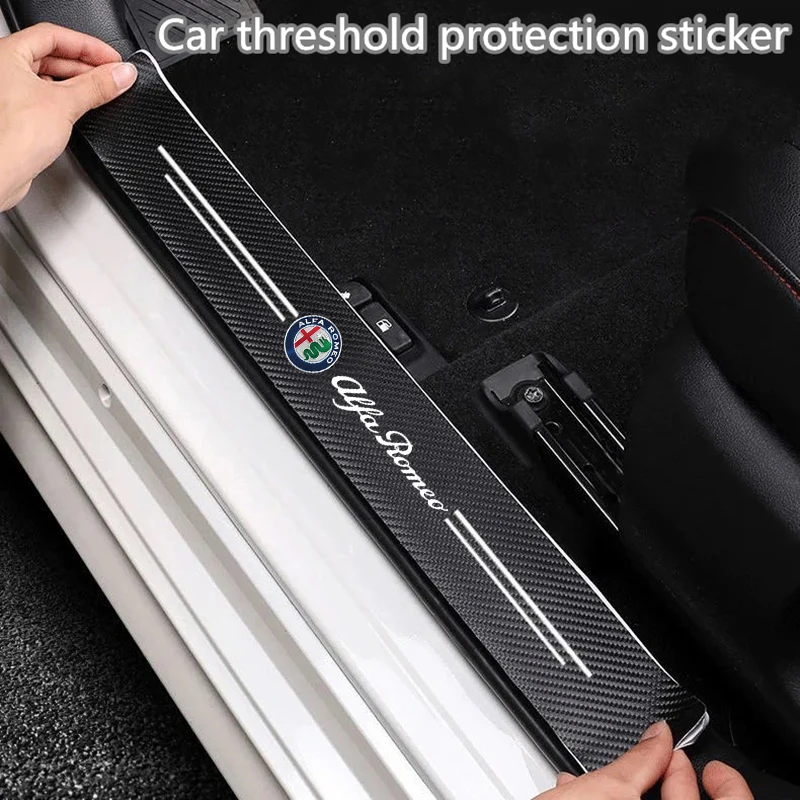Car Sill Pedal Rear Bumper Protection Stickers - Premium Automotive Styling Accessories