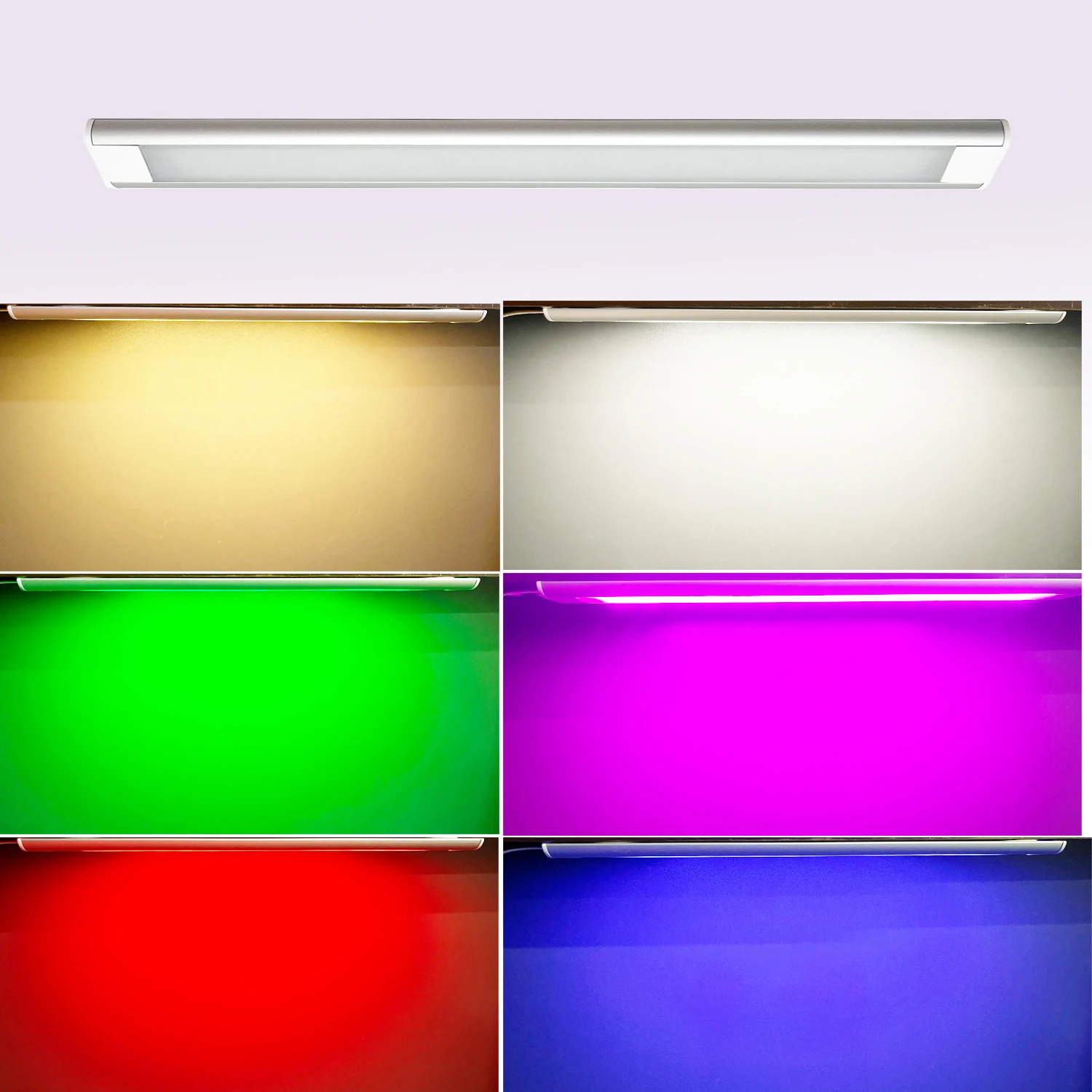 Tuya Zigbee Onder Kast Led Licht Bar Kit 30Cm Rgbcct Smart Light Dimbare Slaapkamer Kast Werken Met Alexa Google thuis 2-6 Stuks