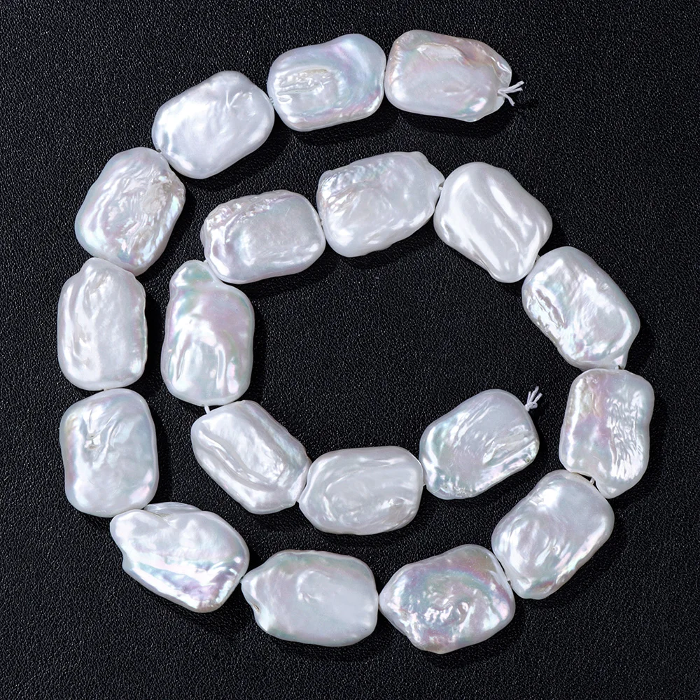 High Quality Irregular Pearl Beads White Charms Natural Baroque Pearl Loose Beads for Jewelry Making DIY Necklace Bracelet Craft