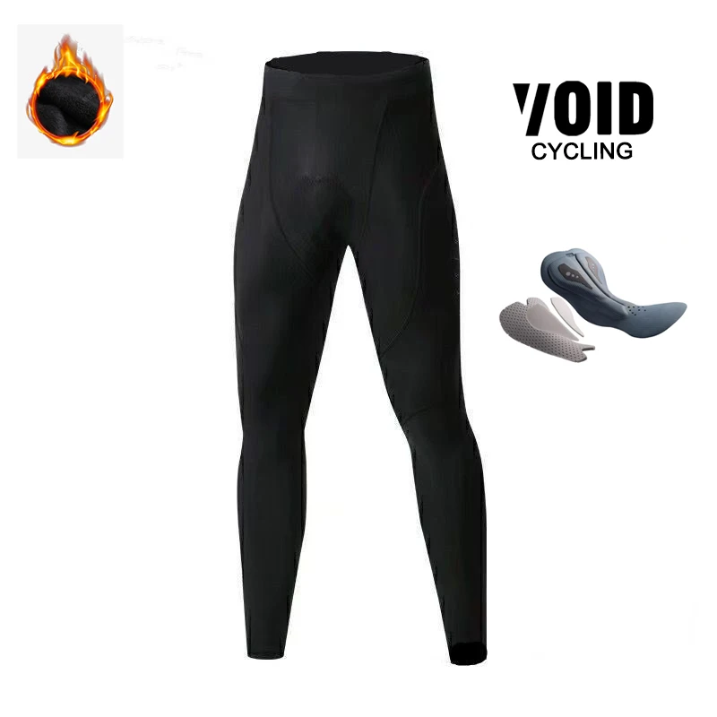 Cycling Tights VIOD CYCLING Autumn/Winter Road Cycling Strap Black Elastic Pants Double Arrows Silicone Seat Cushion 7-hour Cycling