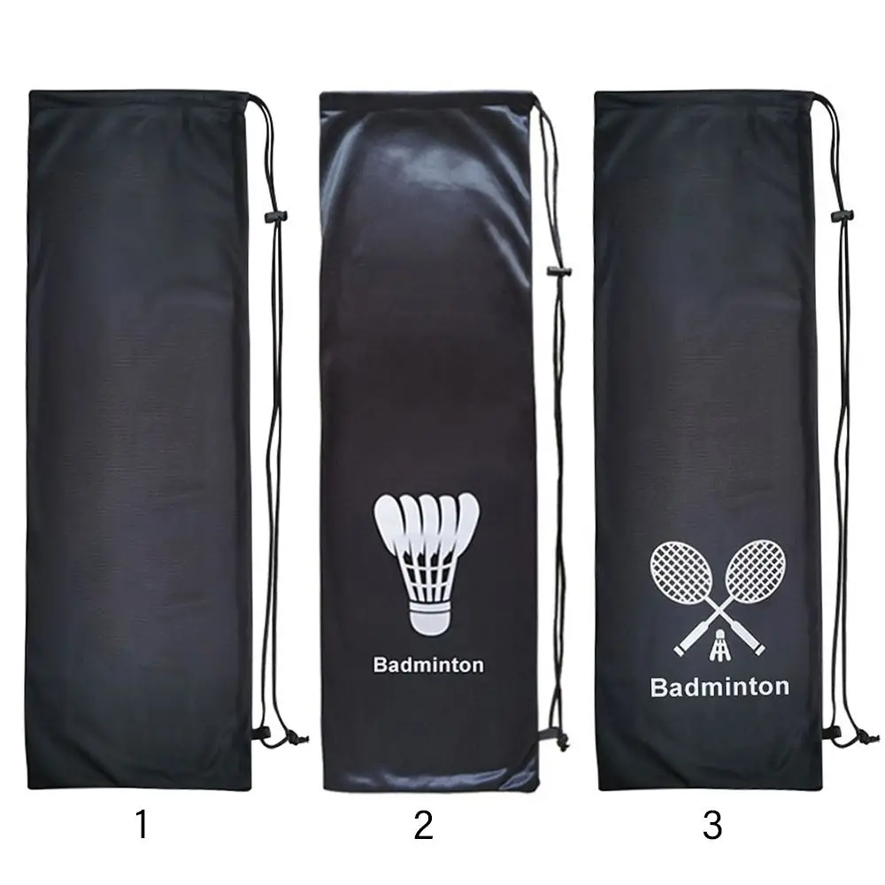 Gift Large Capacity Sport Supplies 23cmx72cm Drawstring Pocket Badminton Rackets Bag Racquet Cover Protective Sleeve 4 Gift Large Capacity Sport Supplies 23cmx72cm Drawstring Pocket Badminton Rackets Bag Racquet Cover Protective Sleeve 4