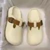 KIDMI New Women Clogs Slippers Soft EVA Garden Shoes Outdoor Waterproof Beach Sandals Light Cushioned Nonslip Shoes With Buckle 6
