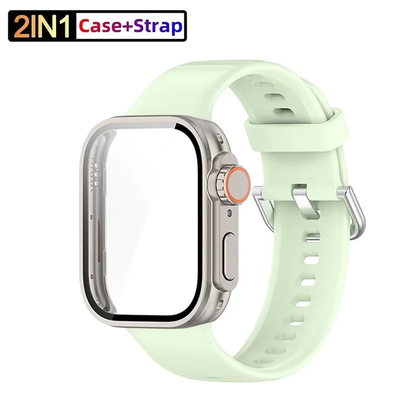 Premium Silicone Strap with Ultra2 Case and Screen Protector