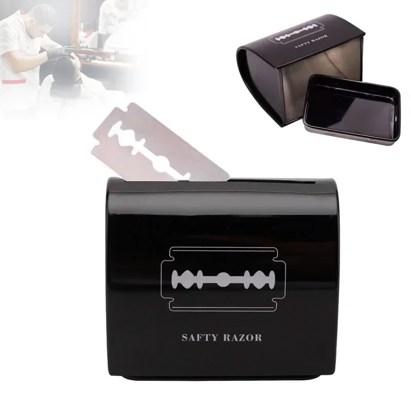 Description Picture 2 of itemBarber Sharps Storage Box Razor Blade Small Capacity Waste Collect Wast Hairdresser Waste Cutting Tool Recycling Safety Case