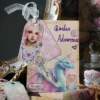Retro Exquisite Material Pack Dark Night Fairy Tale Series Handmade Scrapbook Paper for Gift Packaging Craft Paper Decoration 2