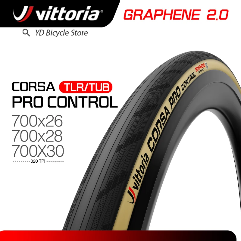 Vittoria-corsa proチューブレスロードタイヤ,耐パンク性アウター