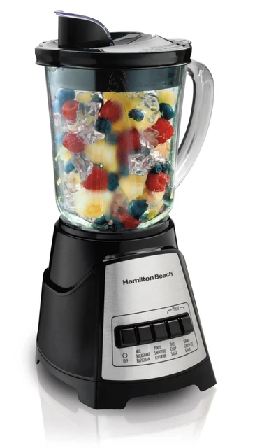  Fast Furnishing 700-Watt Multi-Function Food Blender with Glass  Pitcher, Black: Home & Kitchen