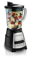 Hamilton Beach Power Elite Multi-Function Blender, 40 fl oz., 700 Watts, Black, New, 58148 1