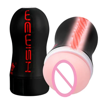 Hand Free Male Masturbator Cup Vaginal Oral Sex Masturbate No Vibrating Masturbation Pocket Pussy Mouth Blowjob Sex Toys for Men 5