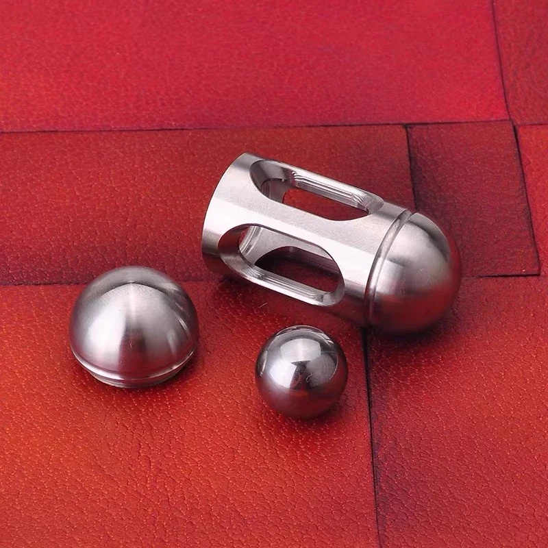 Metal Haptic Slider Fidget Clicker Cylinder Stainless Steel EDC Gadgets Adults ADHD Stress Relief Toys For Anxiety
