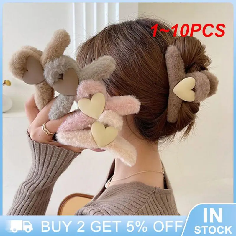 

1 ~ 10 шт. элегантные головные уборы задняя часть головы Искусственная любовь акула зажим аксессуары горячие товары Безопасность искусственная кожа