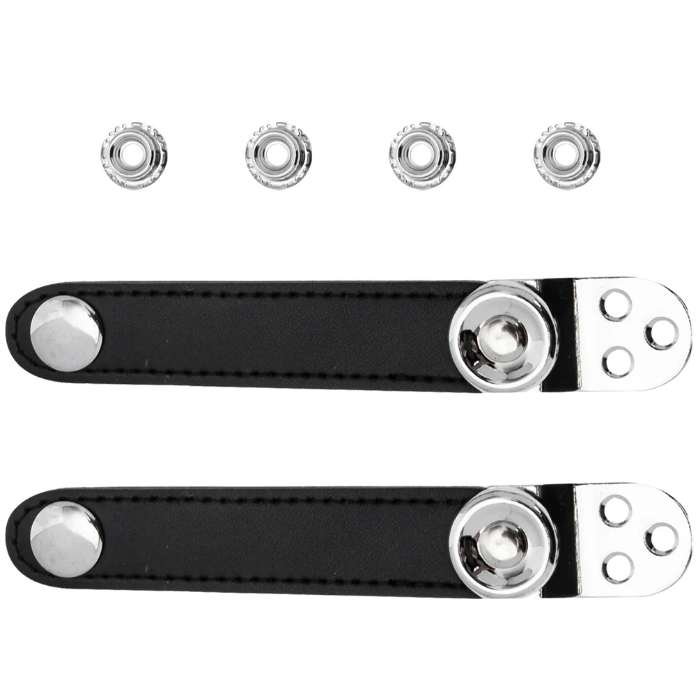 2 Pcs Instrument Accessories Accordion Bellows Belt Accessory Buckle Musical Straps Harness Buckles Bass accordion bellows accessories