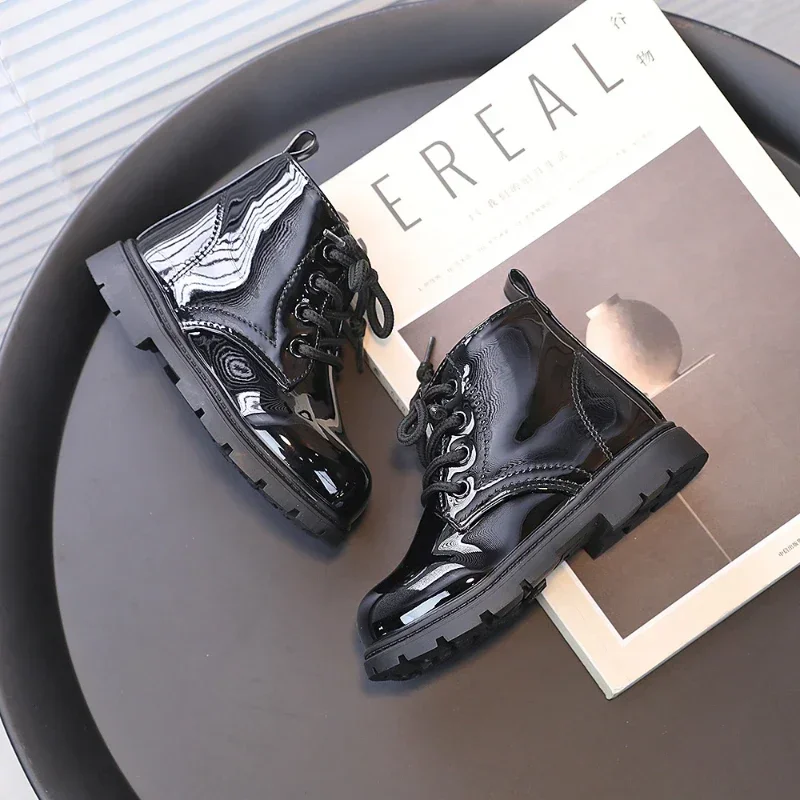 소녀 짧은 부츠 부츠 소년을위한 어린이 신발 소녀 겨울 발목 부츠 Cacual 운동화 Botas Para Nina Ботинки Для Девочки