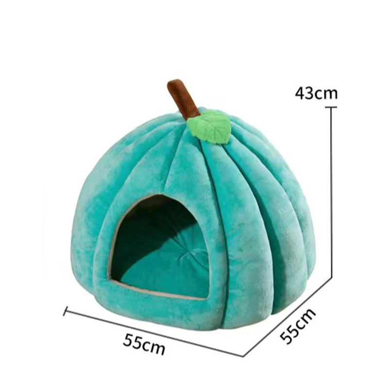 Bed for Cats Plush Beds Banana Puppy Warm Accessory Winter House Accessories Pet Basket Things Goods Houses and Habitats Dog All - Image 5