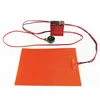 110V/220V Flexible Silicone Rubber Heating Pads Electric Heater Plate Mat 3M Adhesive Digital Temperature Controller Thermostats 4
