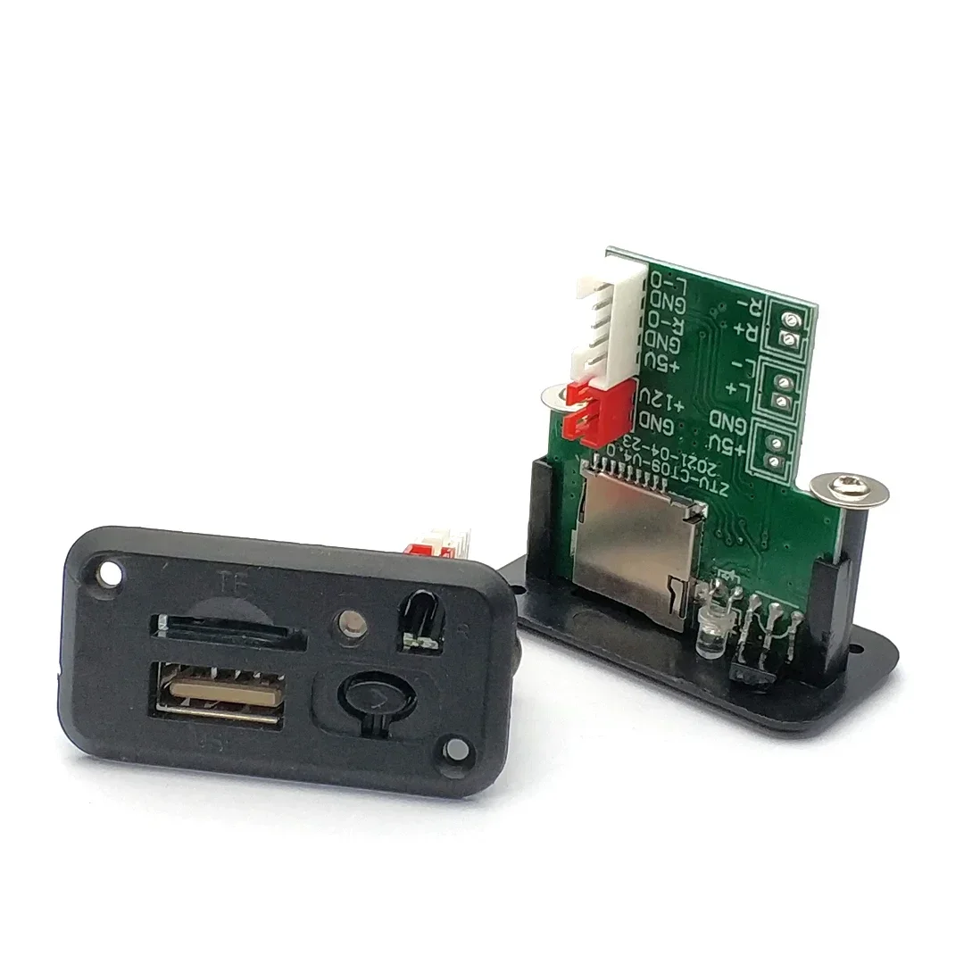 thumbnail image 2 of DC 12V MP3 Player Decoder Board Bluetooth 5.0 LCD Screen WMA WAV TF USB 2 of 14