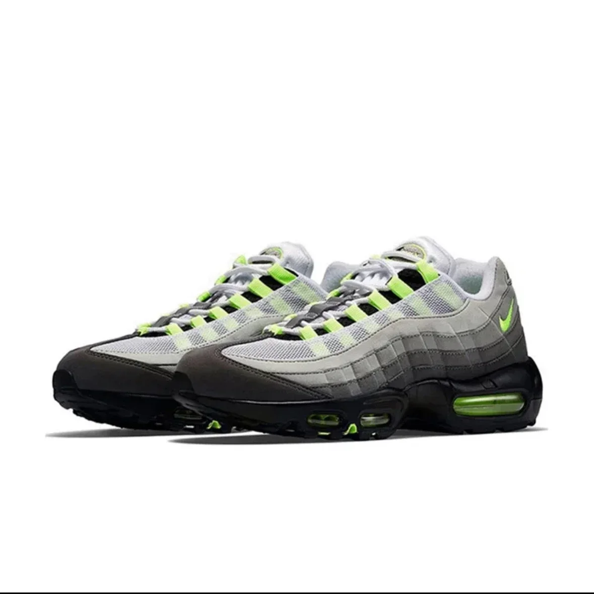 Nike-air max 95 حذاء جري أسود ثلاثي للرجال والنساء...