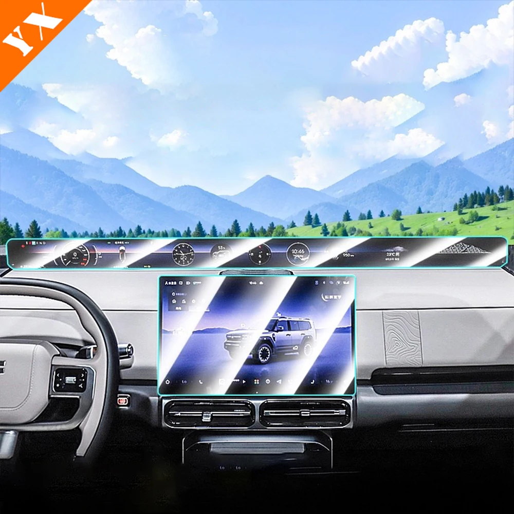 Film trempé pour Instrument de voiture, Film de contrôle Central, écran ...