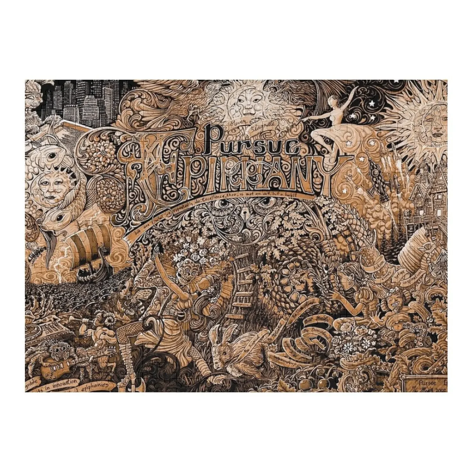 Pursue Epiphany Jigsaw Puzzle Wood Adults Custom Child Puzzle