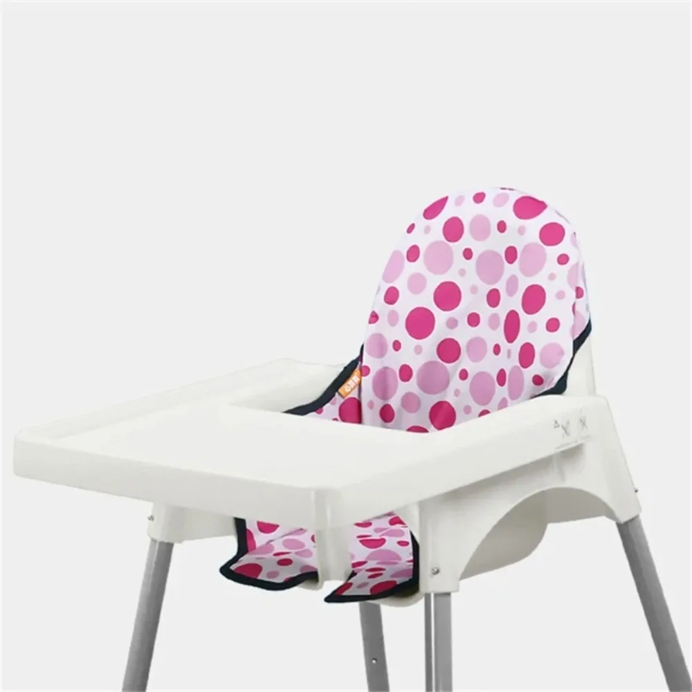 Soft Baby Dining Chair Seat Cover Comfortable Breathable Breathable Pad Liner Yellow Polka Dots High Chair Accessories Baby Care