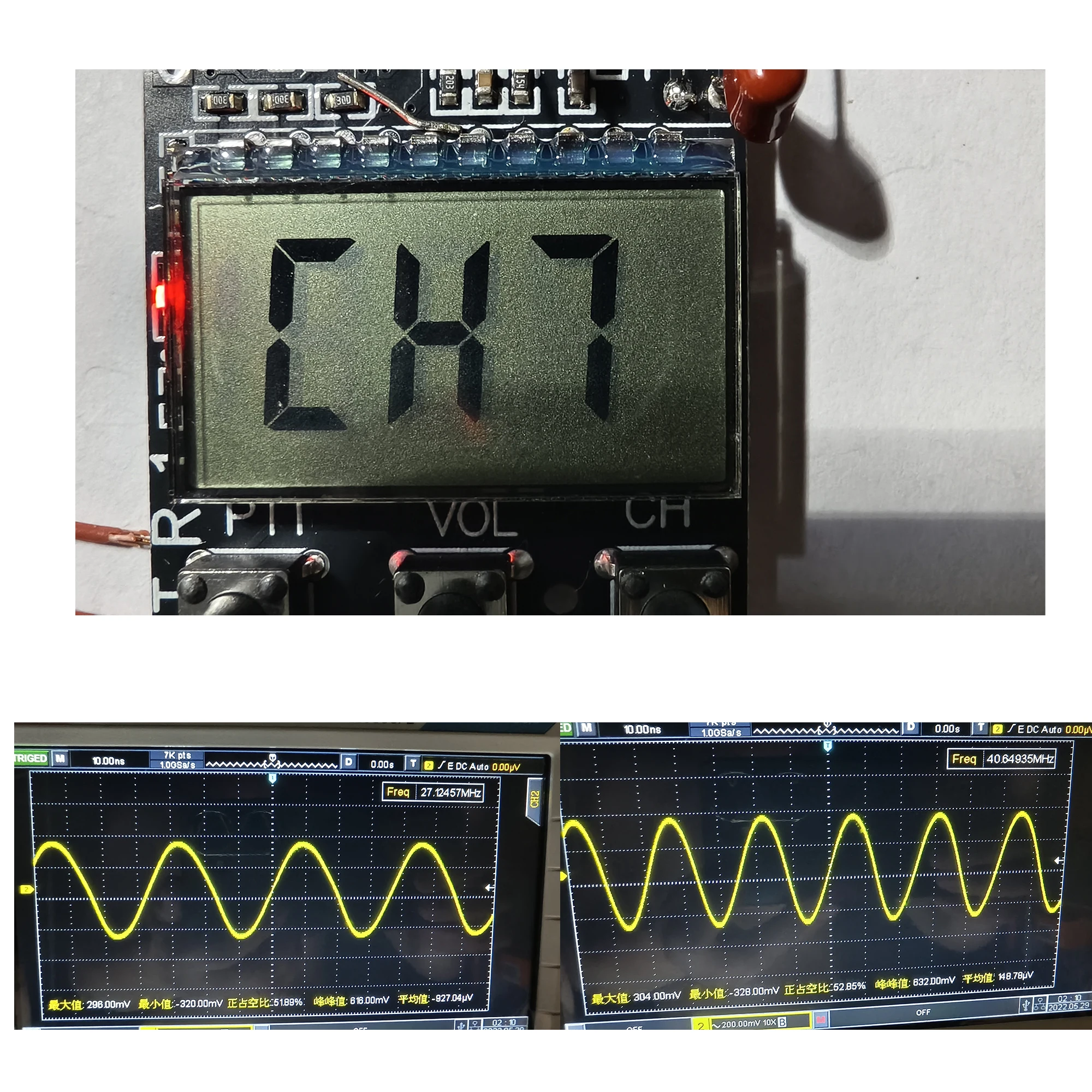 7CH Radio Transceiver SW VHF UHF Transmitter Receiver Circuit