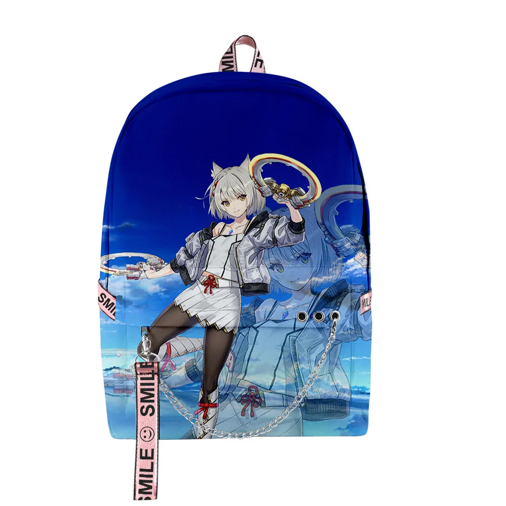 Harajuku Funny Xenoblade Chairs 3 Game 3D Print School Bags Unisex Oxford Waterproof Notebook Zaini Da Viaggio Multifunzione