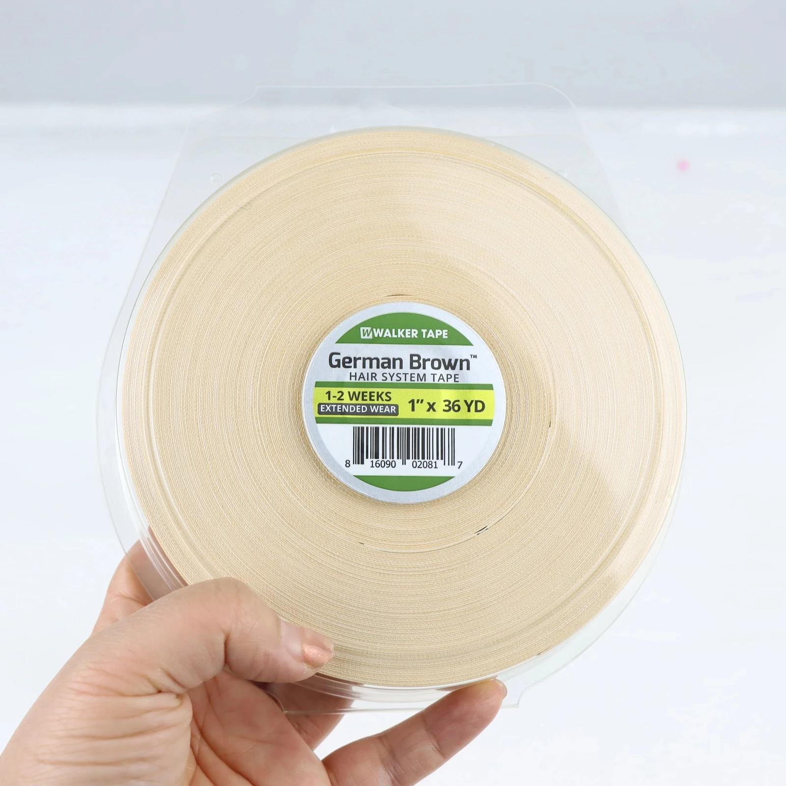 36 Yards wig big roll tape,German Brown Hair System Toupee Tape width