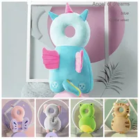 Baby Head Protector Backpack Pillow For Kids 1-3 Y Toddler Children Soft PP Cotton Protective Cushion Cartoon Security Pillows 1