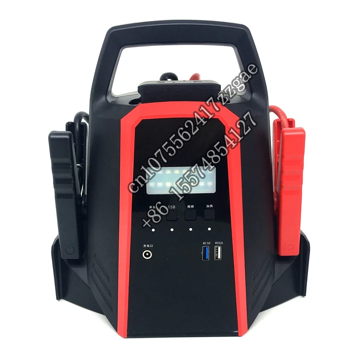 17L 750Hp Heavy Duty Truck 24 Volt Jump Starter 80000 Mah 12V 24 V Car Jump Starter