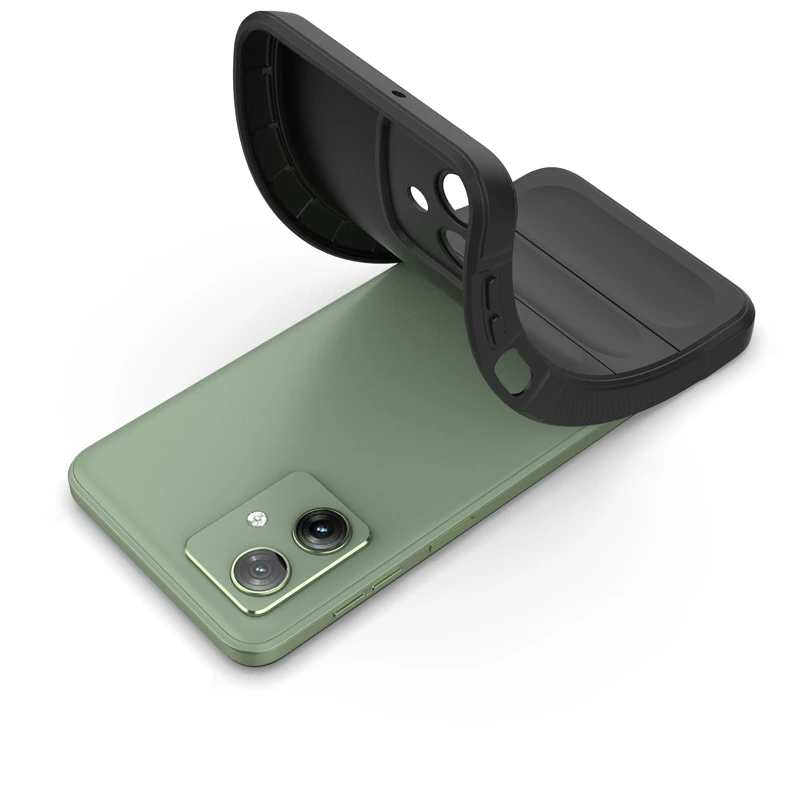 Shockproof Silicone Full Back Phone Case - 6.5 inch