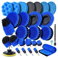 Drill Brush Attachment Set Spare Parts Accessories 27-Piece Electric Scrubber Cleaning Kit For Tub, Extension Attachment 1