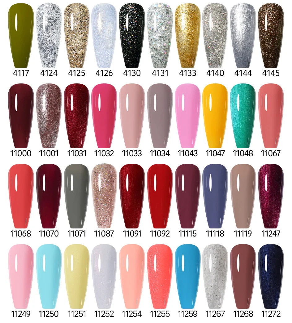 Clou Beaute HEMA TPO FREE Sugar Color Gel Nagellack Pigment UV/LED Nail Gel Varnis Semi Permanent Nail Supplies Maniküre – Detail 5